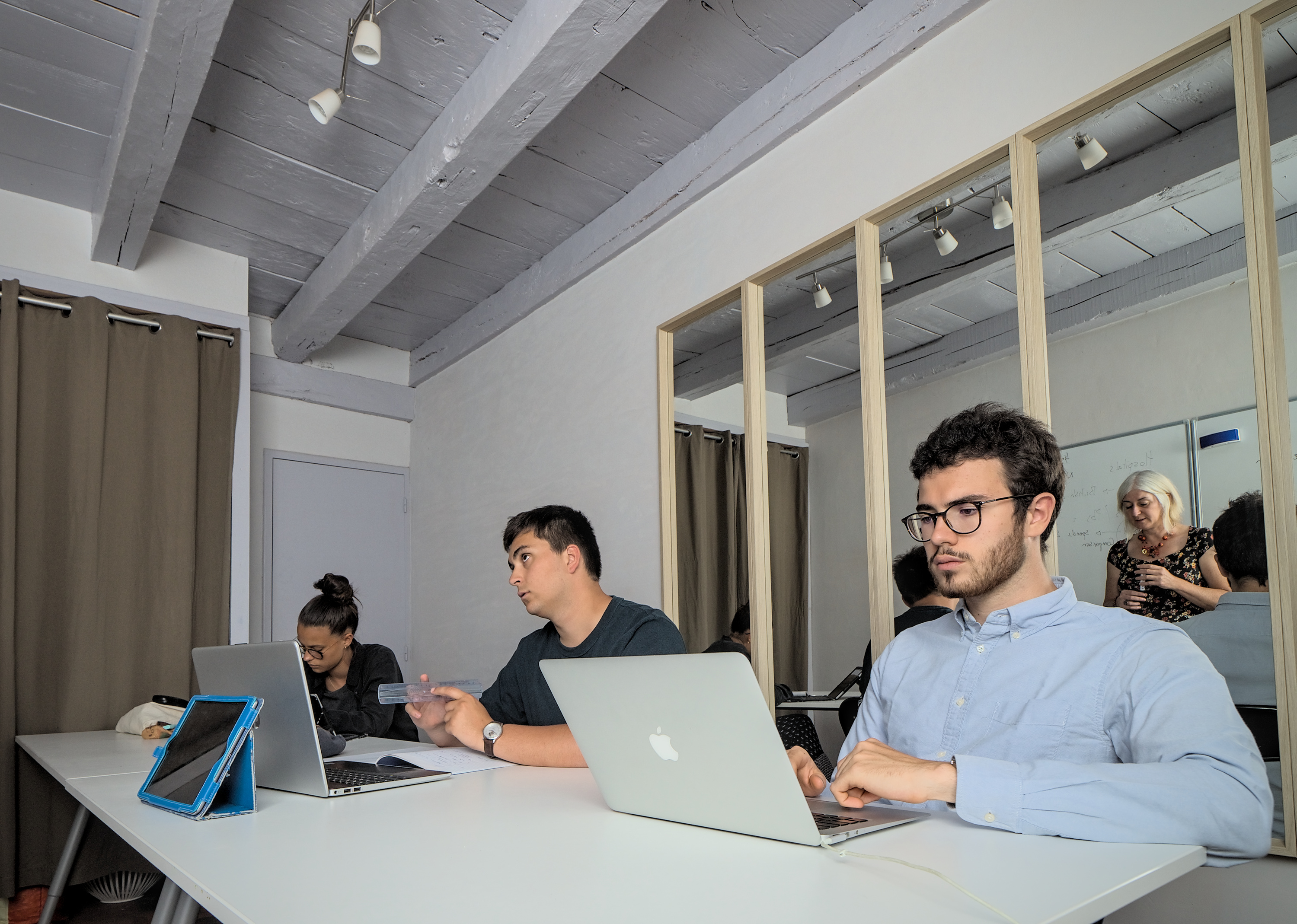 élèves de classes prépa au stage booster à Vazerac