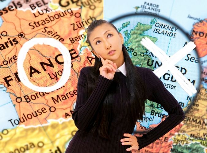 choisir entre un stage linguistique à Londres et en France