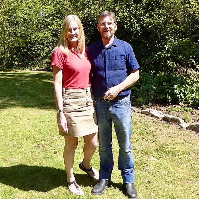 Couple d'Anglais hôtes en Haute-Vienne